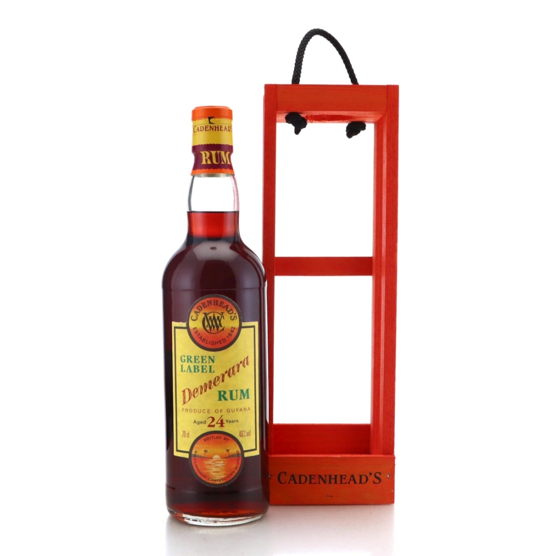 Image for Cadenhead's Green Label 24 Year Old Demerara Rum