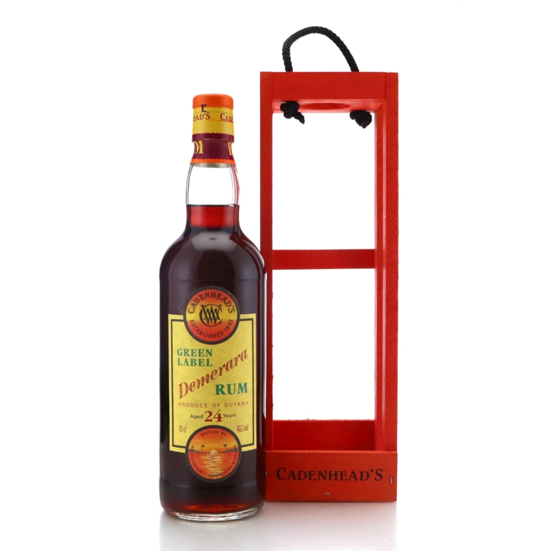 Image for Cadenhead's Green Label 24 Year Old Demerara Rum