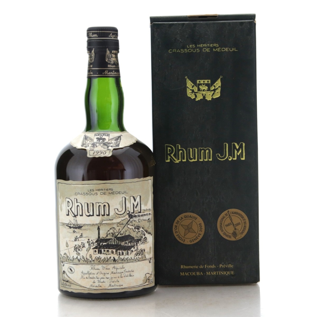 Image for Rhum J.M 1990 10 Year Old Rhum Vieux