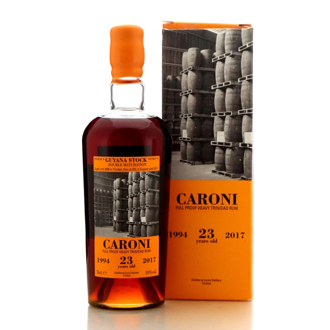 Caroni 1994 Full Proof 23 Year Old Heavy - Guyana Stock
