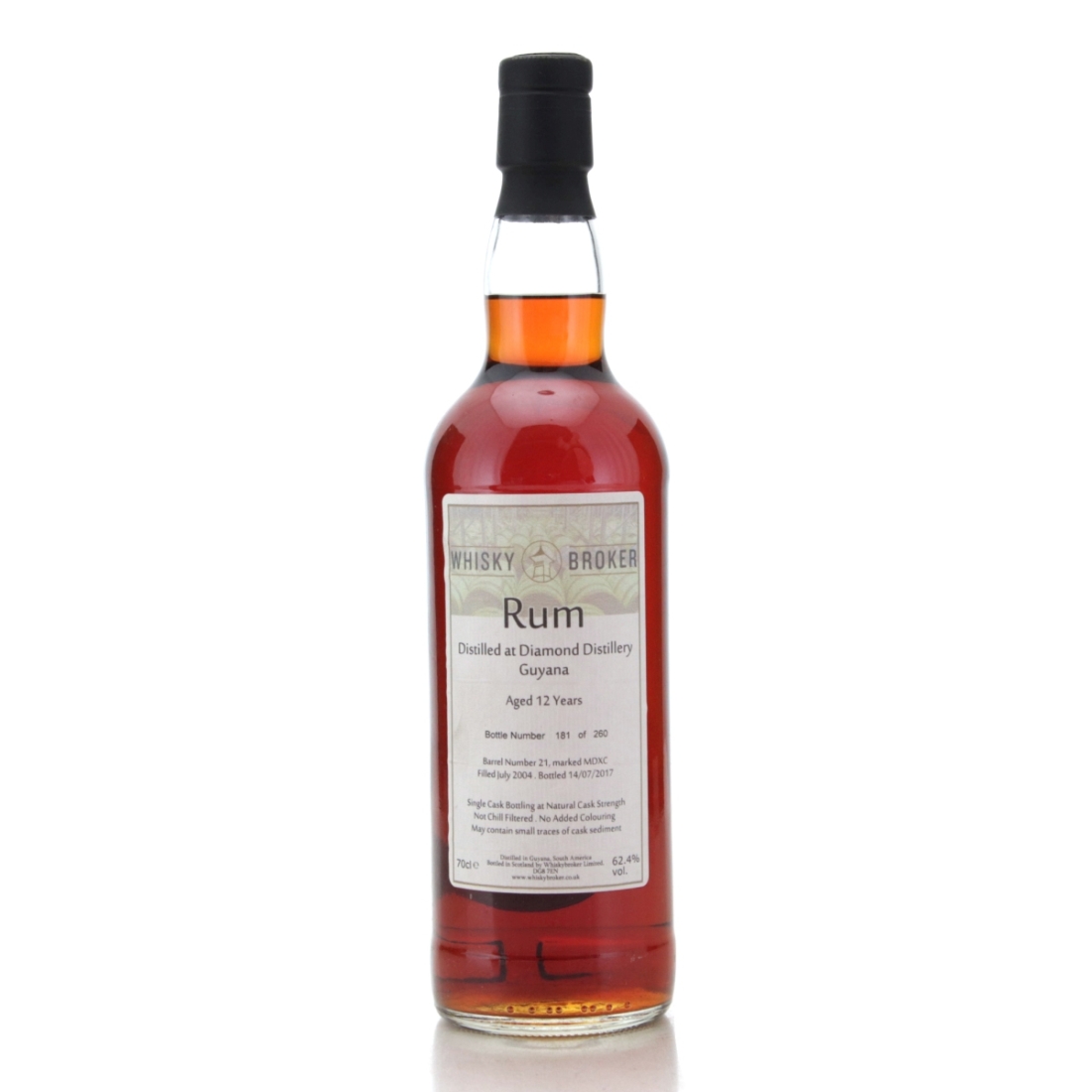 Image for Diamond MDXC 2004 Whisky Broker 12 Year Old