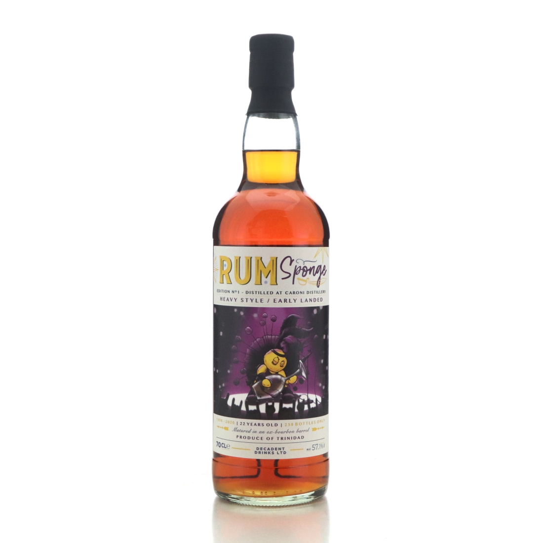 Caroni 1998 Rum Sponge 22 Year Old Edition No.1