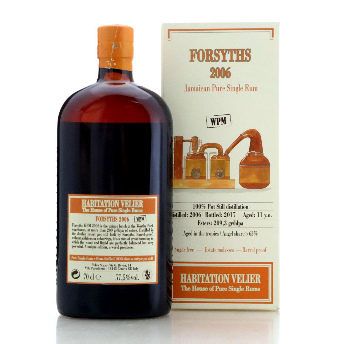 Forsyths WPM 2006 Habitation Velier 11 Year Old