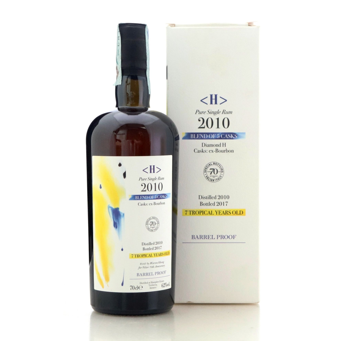 Hampden <H> 2010 Blend of 5 Casks 7 Year Old - #107 by Warren Khong