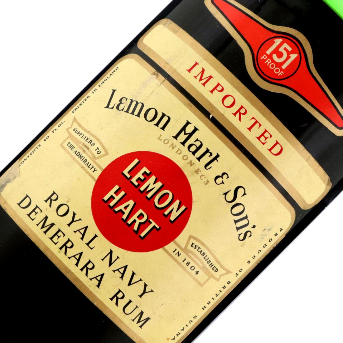Lemon Hart Royal Navy Demerara Rum