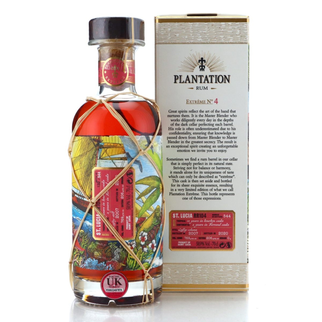 Image for St. Lucia 2007 Plantation 13 Year Old Extrême No.4