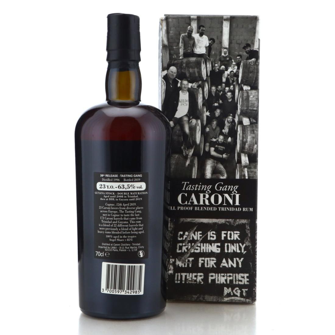 Image for Caroni 1996 Full Proof 23 Year Old Blended - Tasting Gang