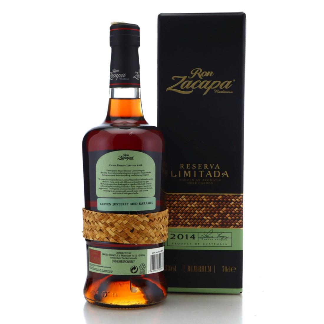 Image for Ron Zacapa Centenario Reserva Limitada 2014