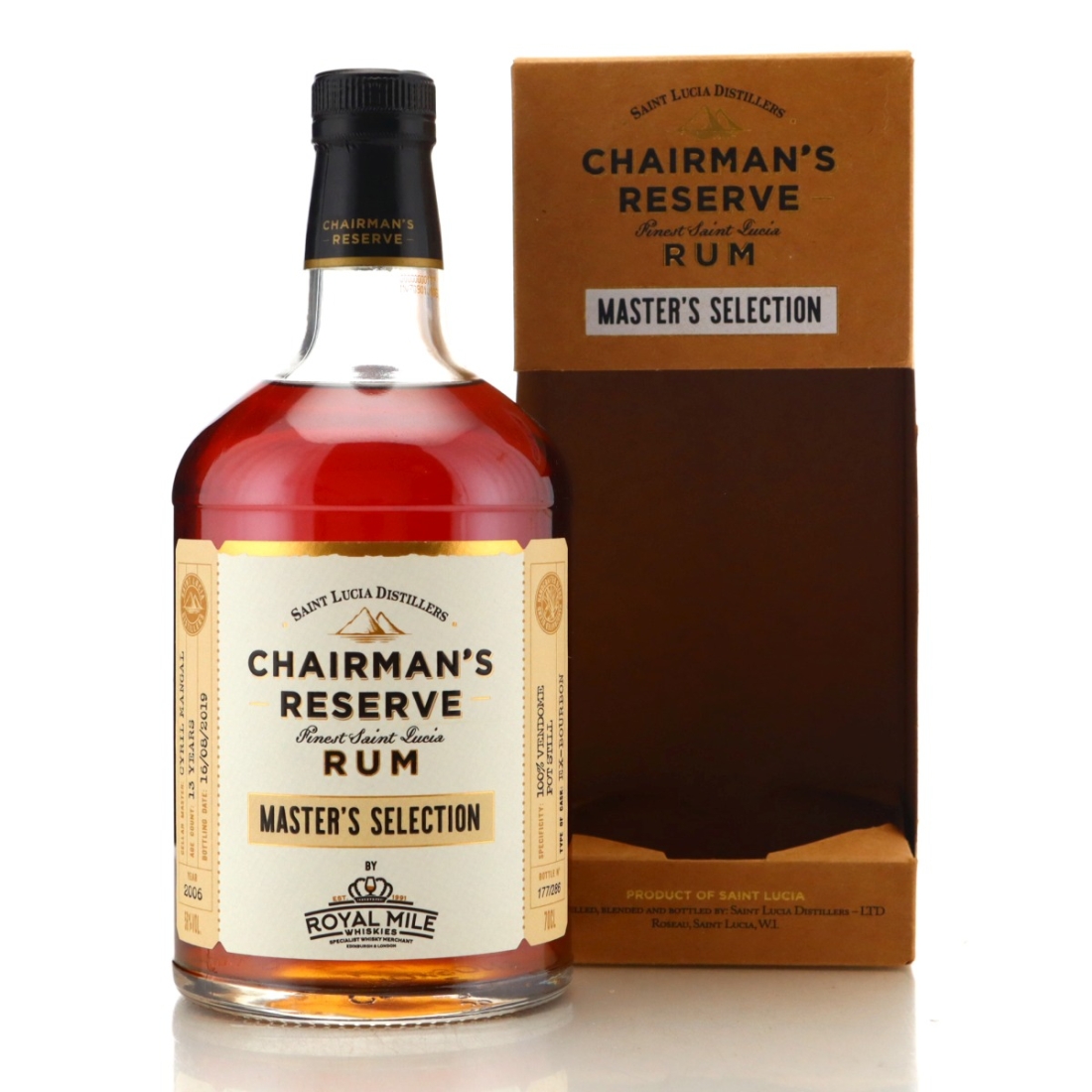 Image for Chairman's Reserve 2006 Master's Selection 13 Year Old