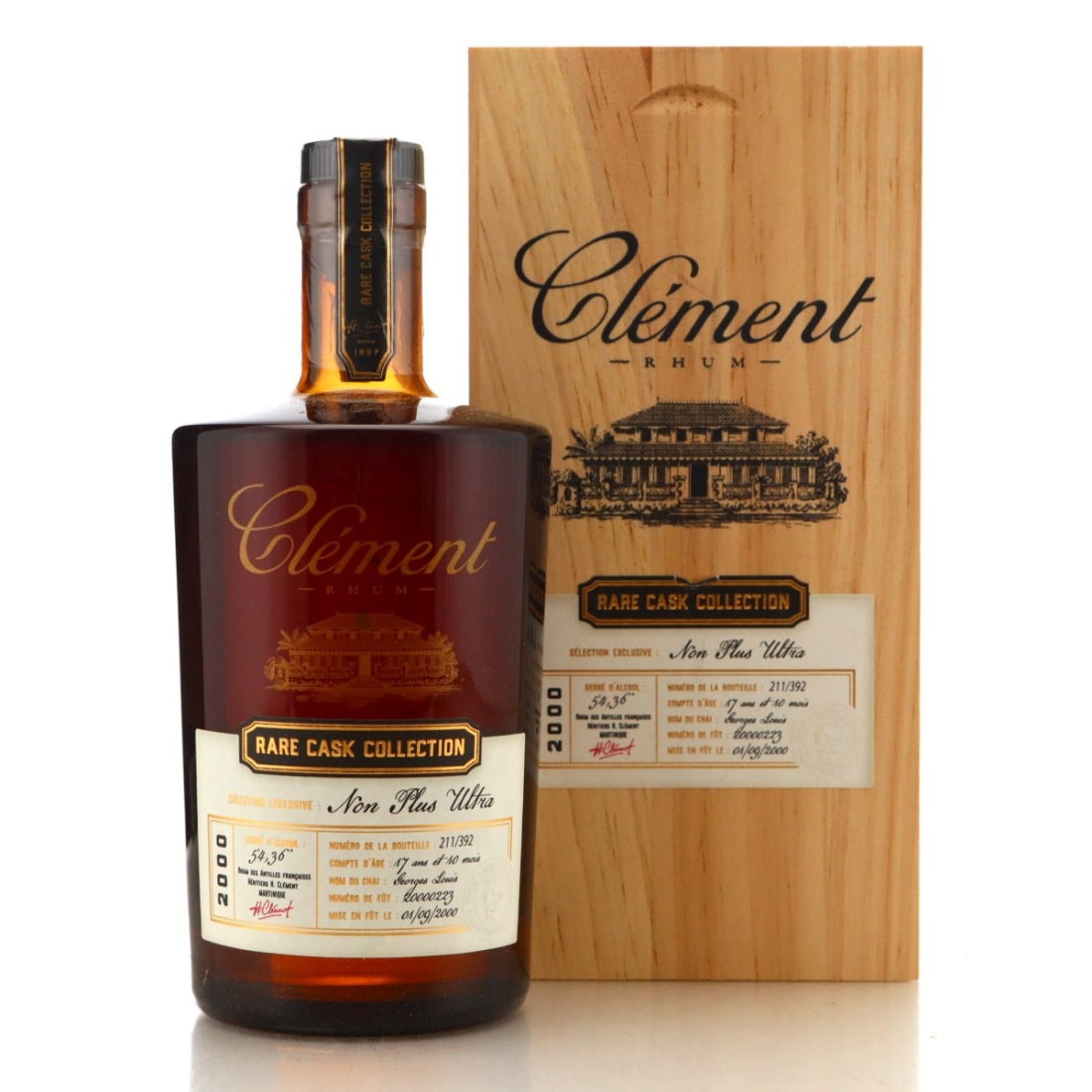 Image for Clément 2000 Rare Cask Collection 17 Year Old