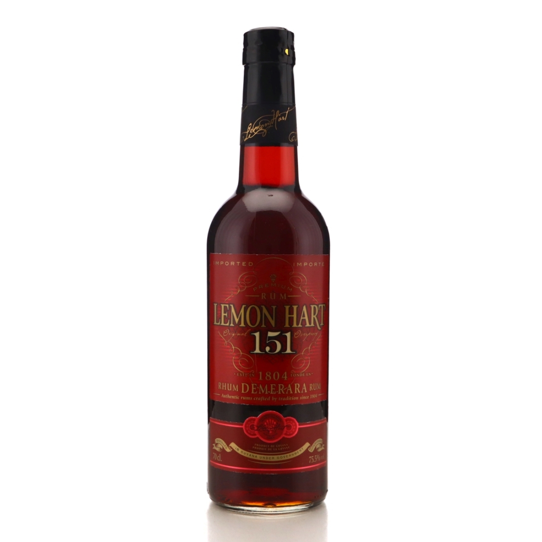 Image for Lemon Hart 151 Proof Demerara Rum