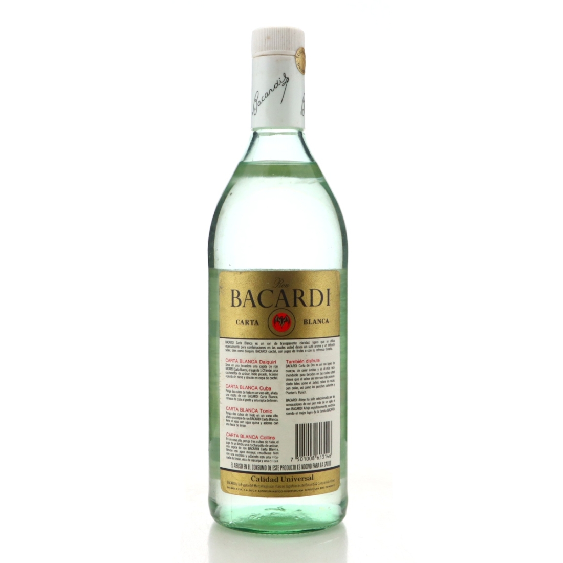 Image for Bacardi Legendario Carta Blanca Litre