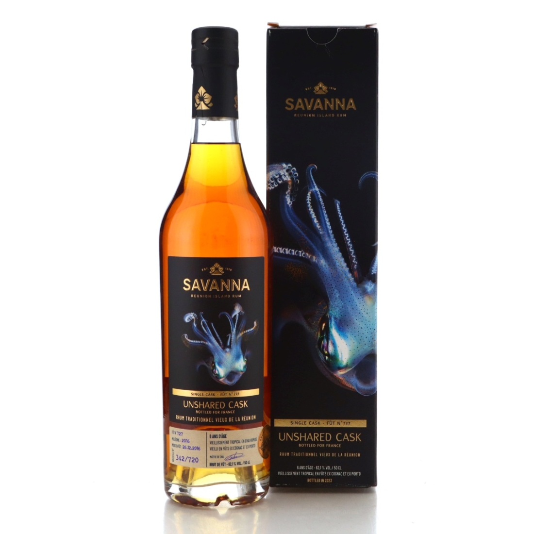 Image for Savanna 2016 Unshared Cask 6 Year Old Rhum Traditionnel