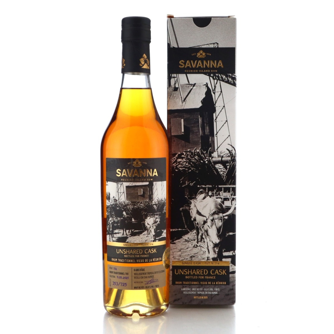 Image for Savanna Unshared Cask 6 Year Old Rhum Traditionnel