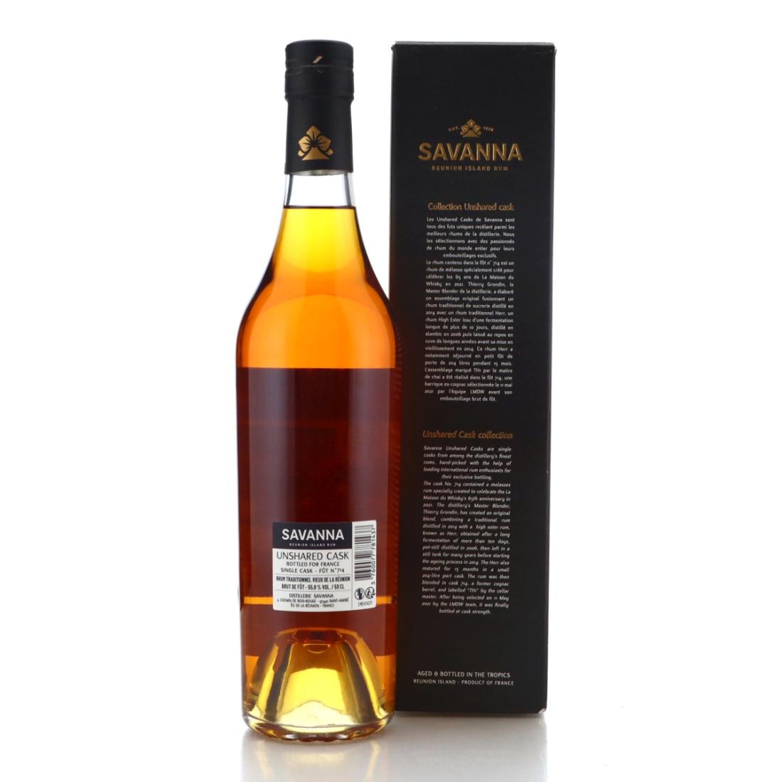 Image for Savanna Unshared Cask 6 Year Old Rhum Traditionnel