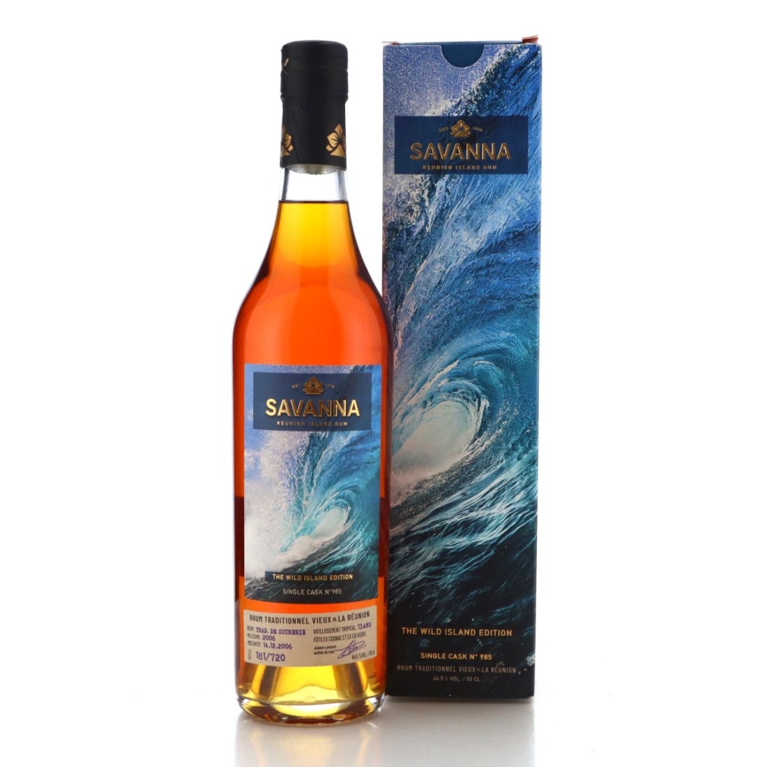 Image for Savanna 2006 The Wild Island Edition 13 Year Old Rhum Traditionnel - 150th Anniversary