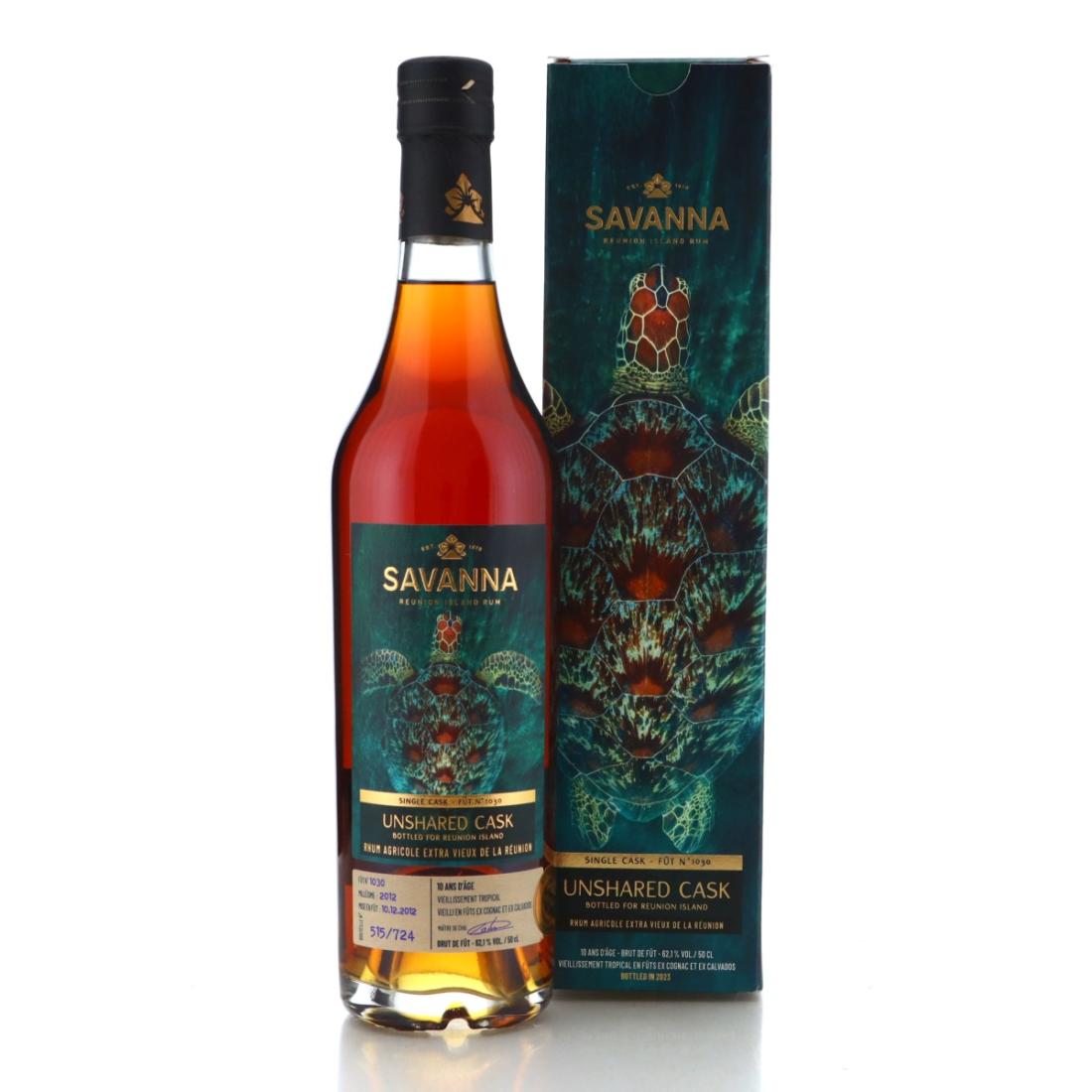 Image for Savanna 2012 Unshared Cask 10 Year Old Rhum Agricole