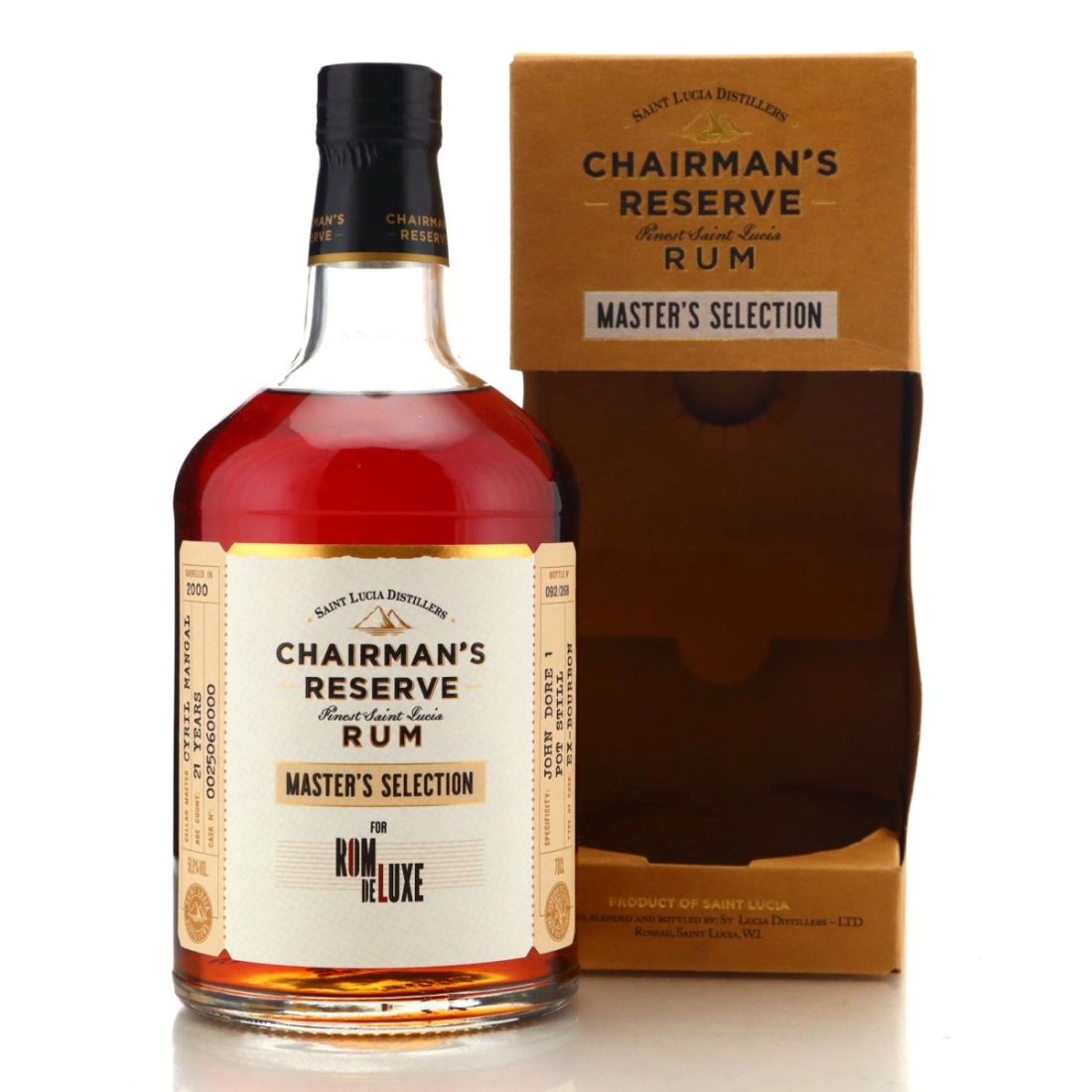 Image for Chairman's Reserve 2000 Master's Selection 21 Year Old
