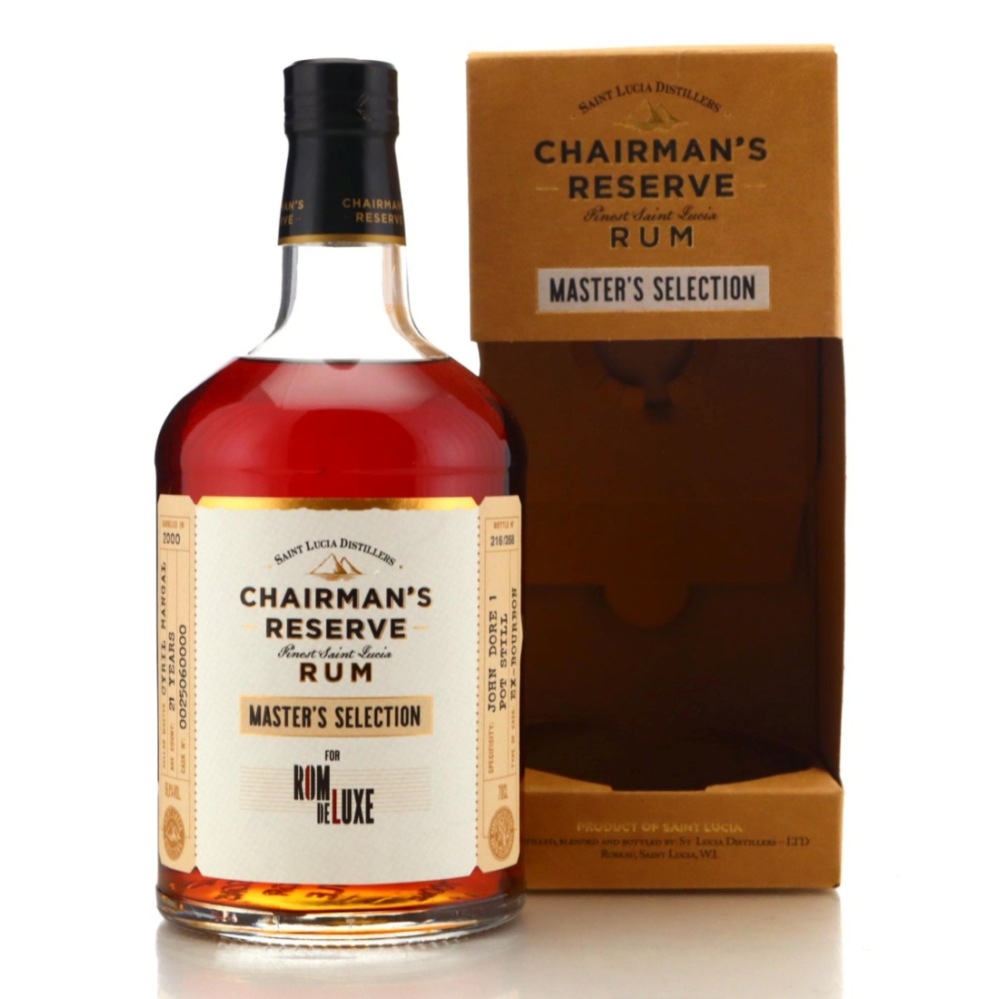 Image for Chairman's Reserve 2000 Master's Selection 21 Year Old