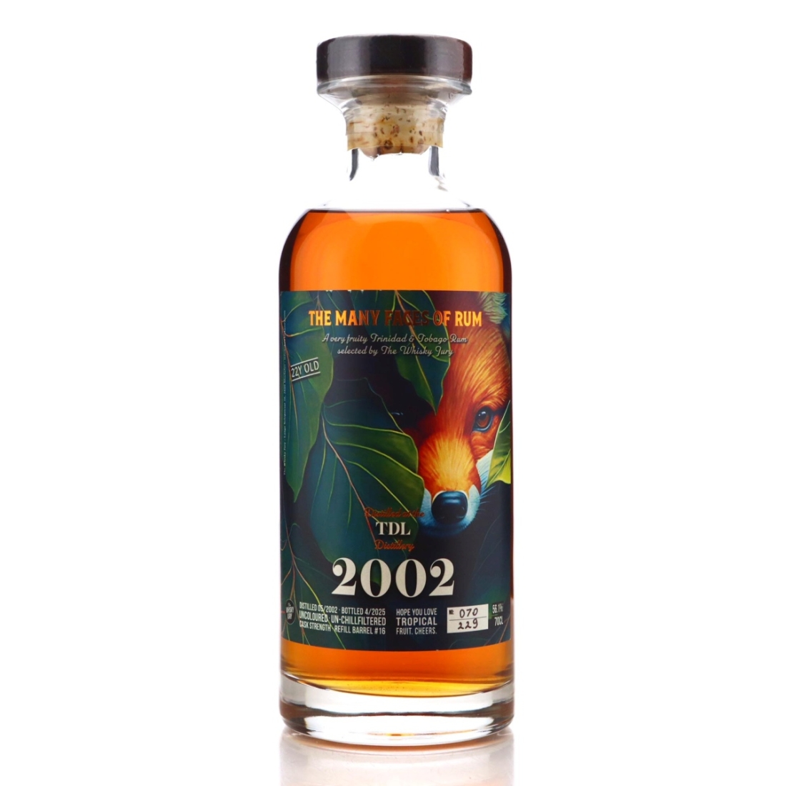 Image for Trinidad Distillers 2002 The Many Faces of Rum 22 Year Old