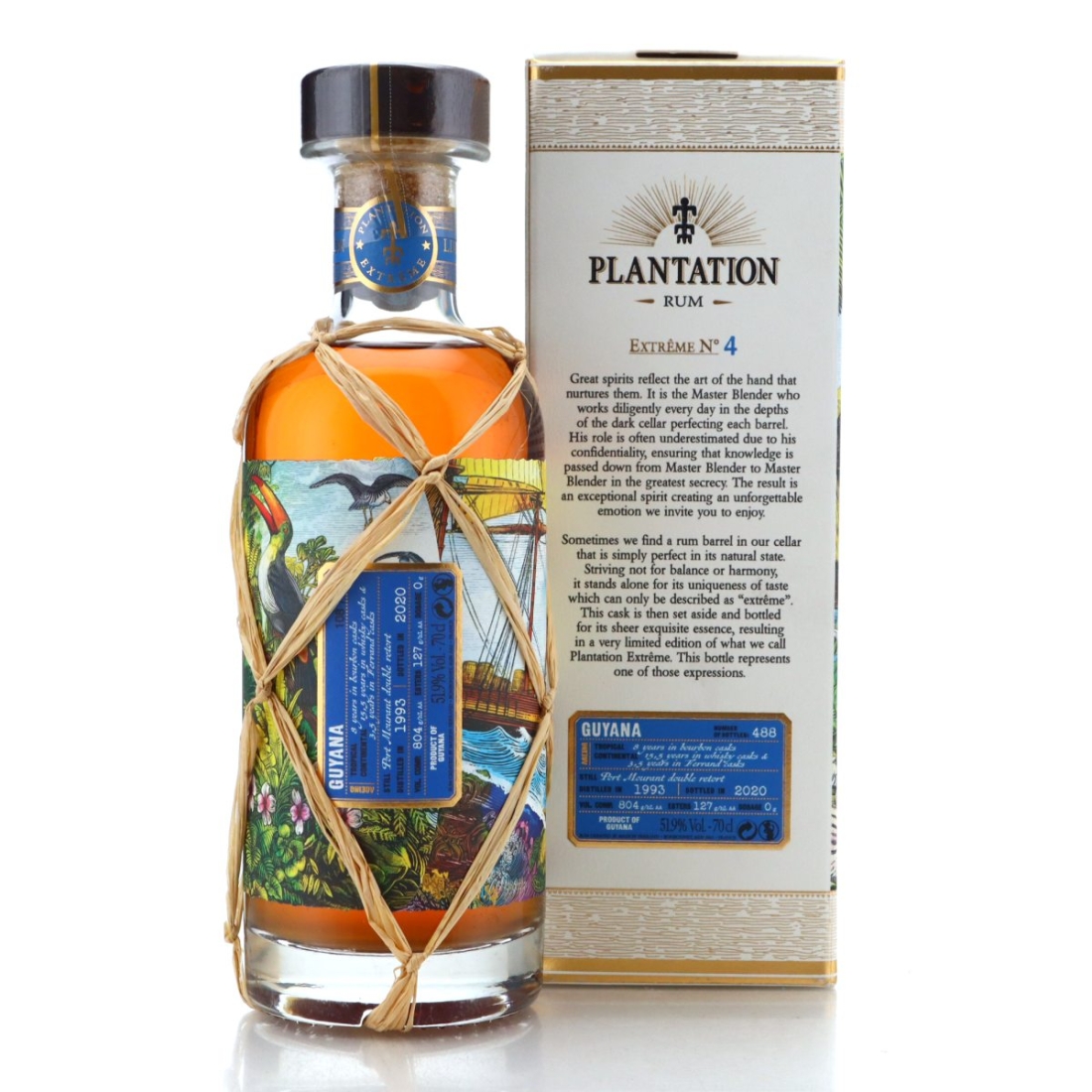Image for Port Mourant 1993 Plantation 27 Year Old Extrême No.4