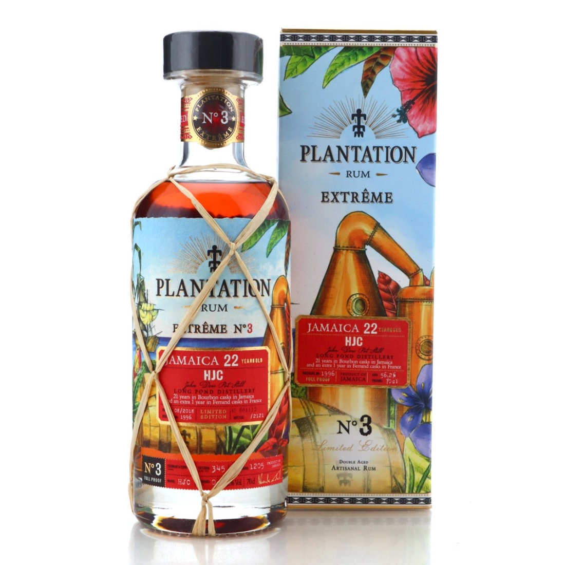 Image for Long Pond HJC 1996 Plantation 22 Year Old Extrême No.3