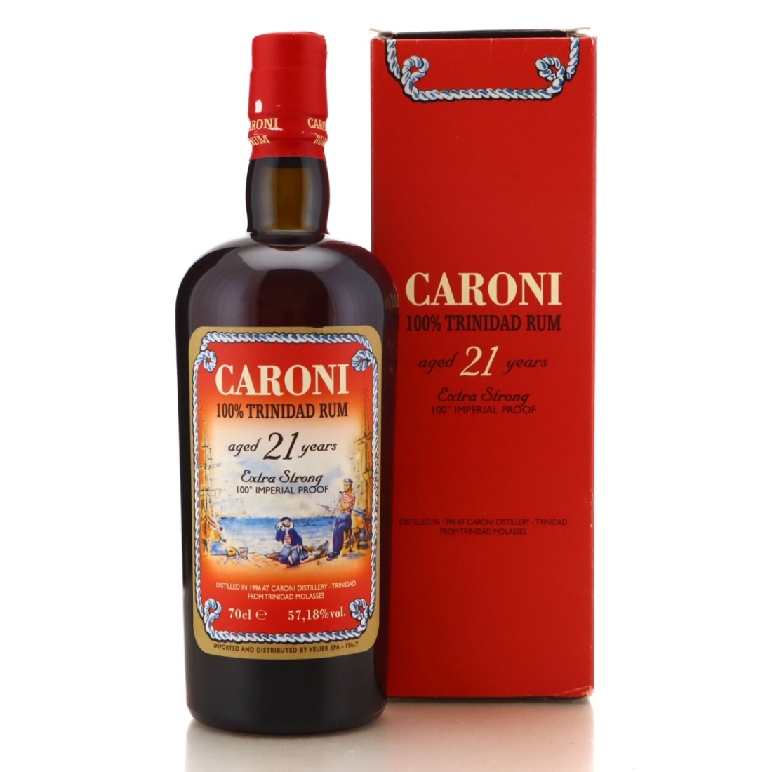 Image for Caroni 1996 100% Trinidad Rum 21 Year Old