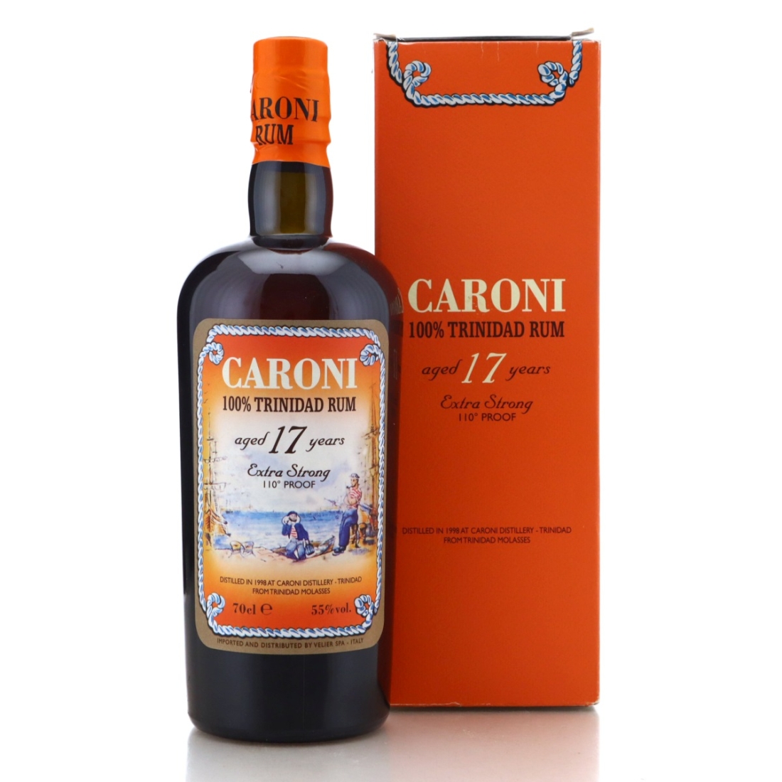 Image for Caroni 1998 100% Trinidad Rum 17 Year Old