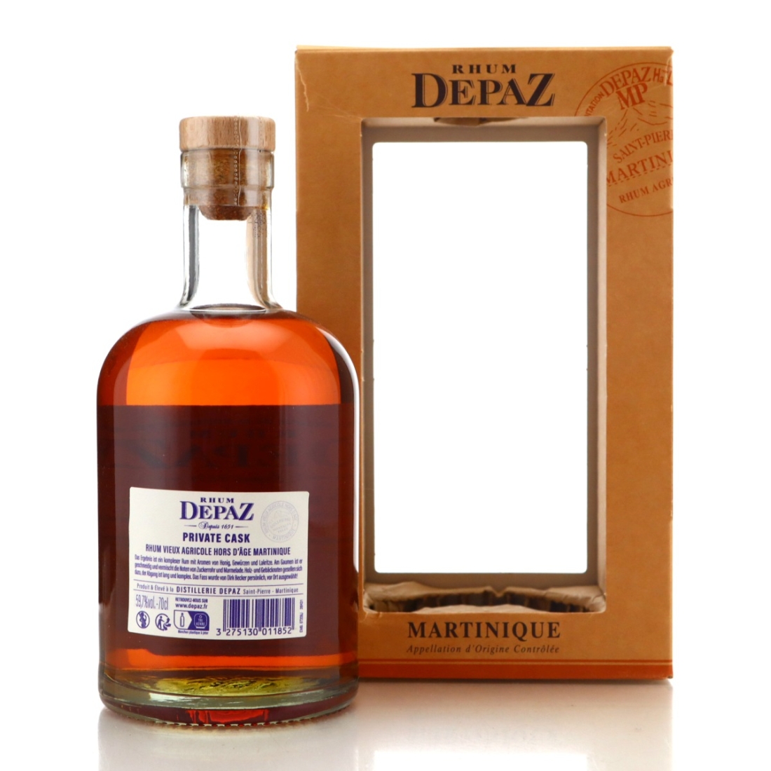 Image for Depaz 2010 Private Cask 11 Year Old