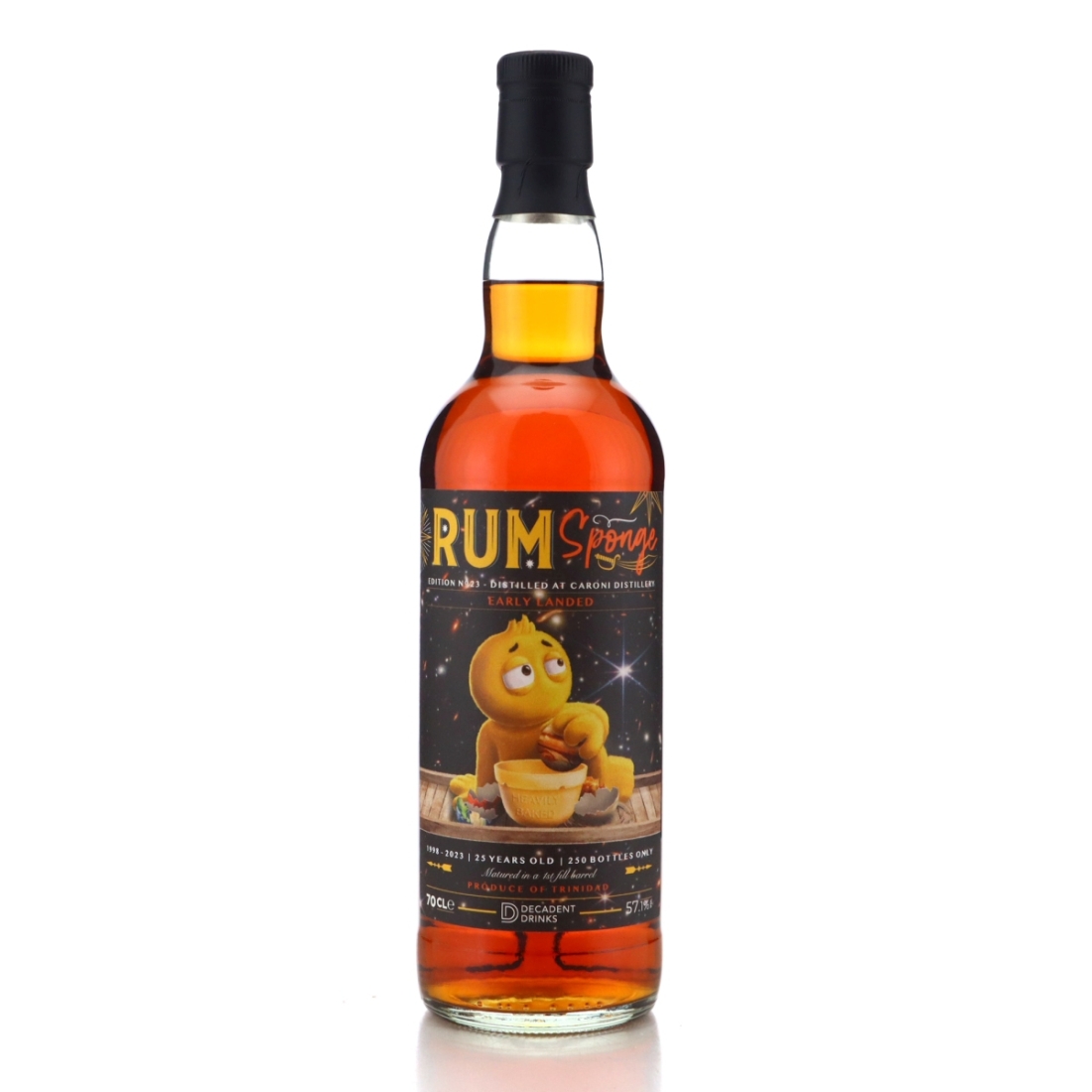 Image for Caroni 1998 Rum Sponge 25 Year Old Edition No.23