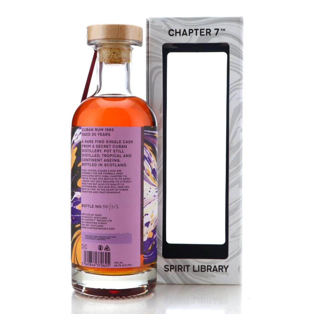Image for Cuban Rum 1993 Spirits Library 30 Year Old - Volume II