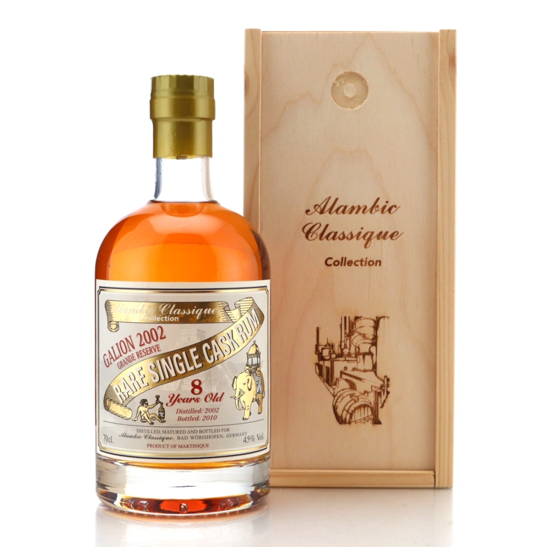 Image for Galion 2002 Rare Single Cask 8 Year Old