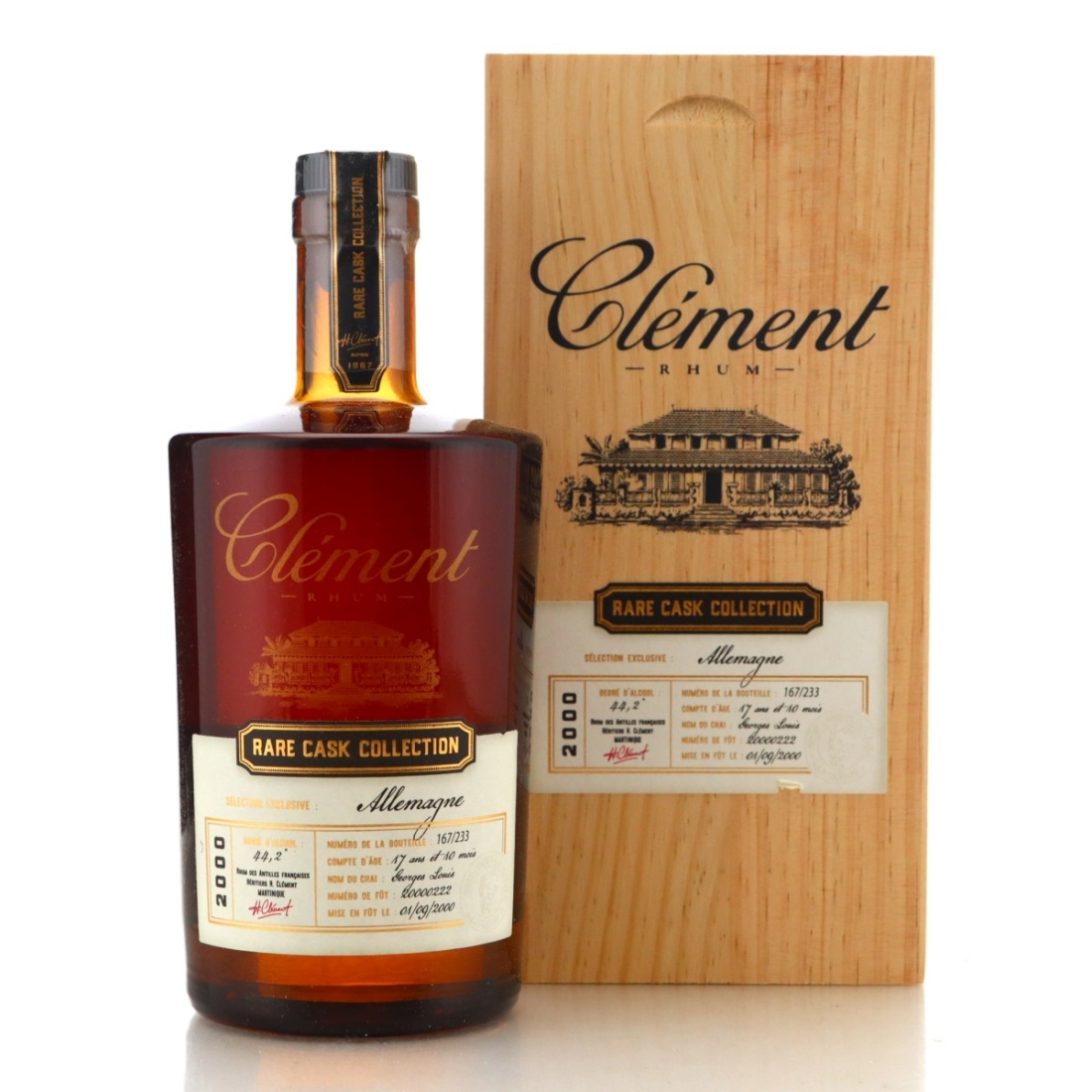 Image for Clément 2000 Rare Cask Collection 17 Year Old
