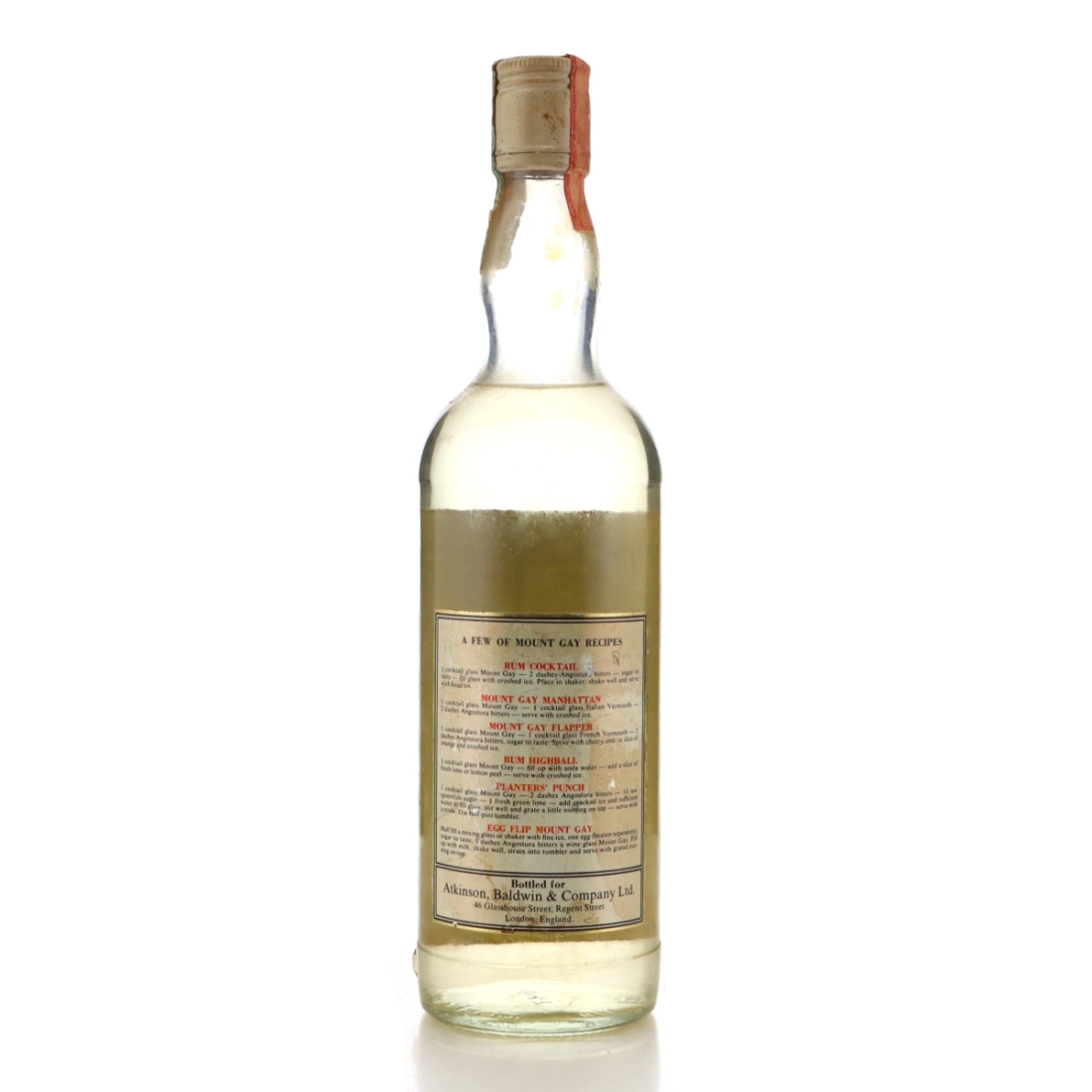 Image for Mount Gay Barbados Special White Rum