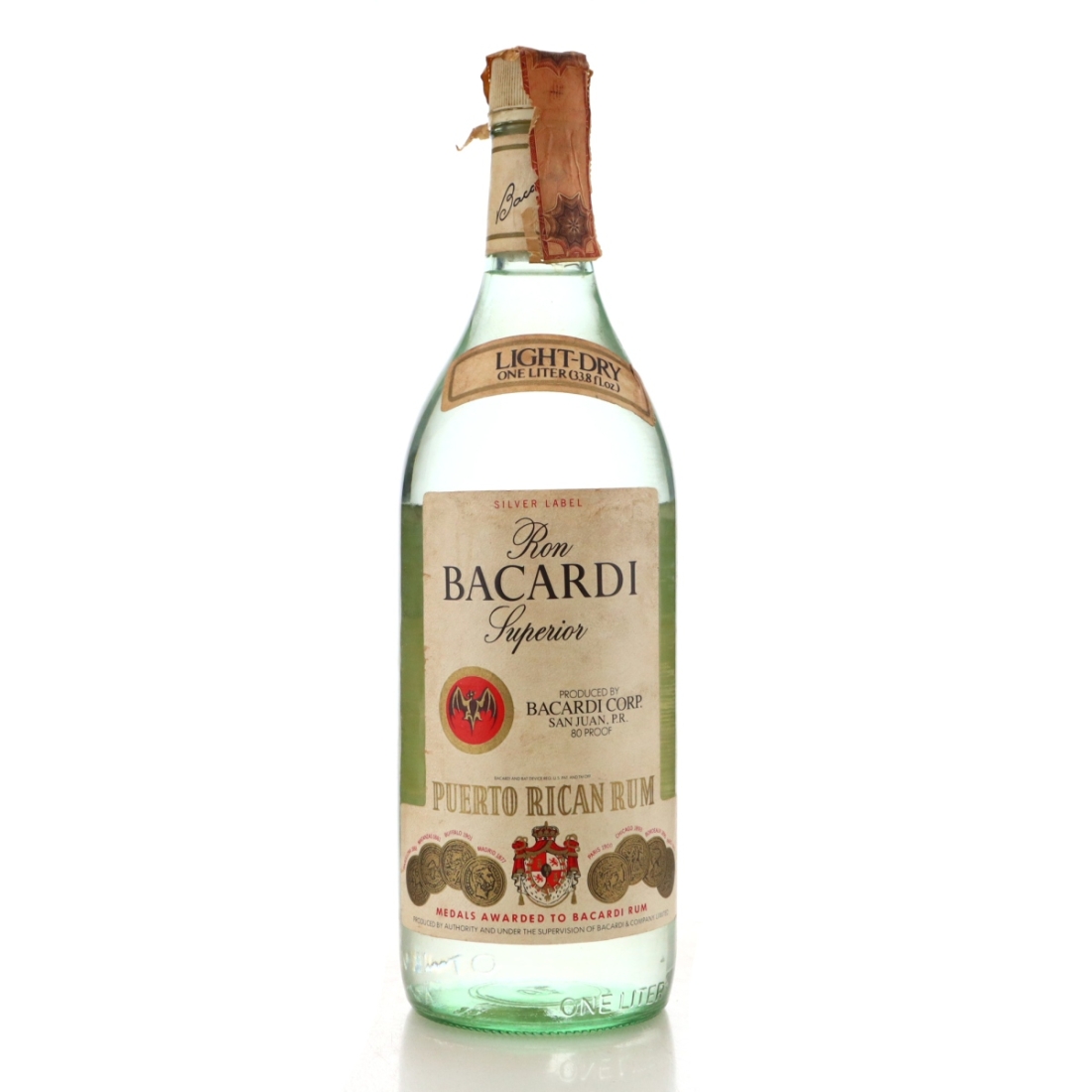 Image for Bacardi Superior Silver Label Litre