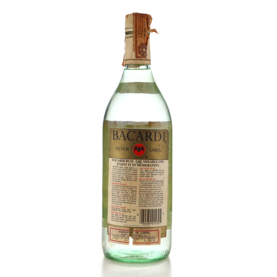 Image for Bacardi Superior Silver Label Litre