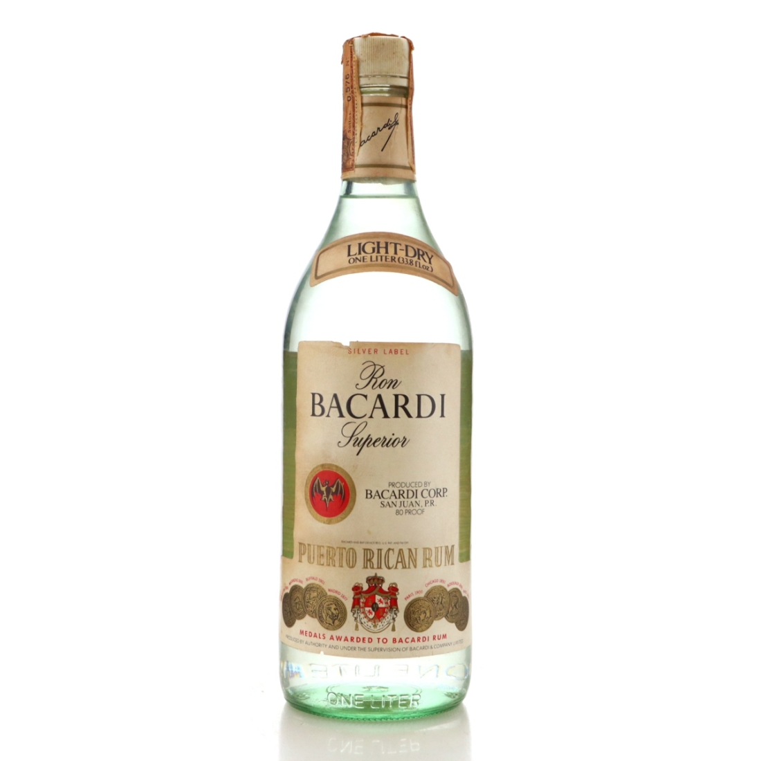 Image for Bacardi Superior Silver Label Litre