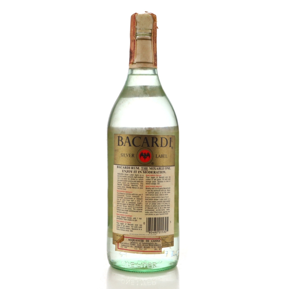 Image for Bacardi Superior Silver Label Litre