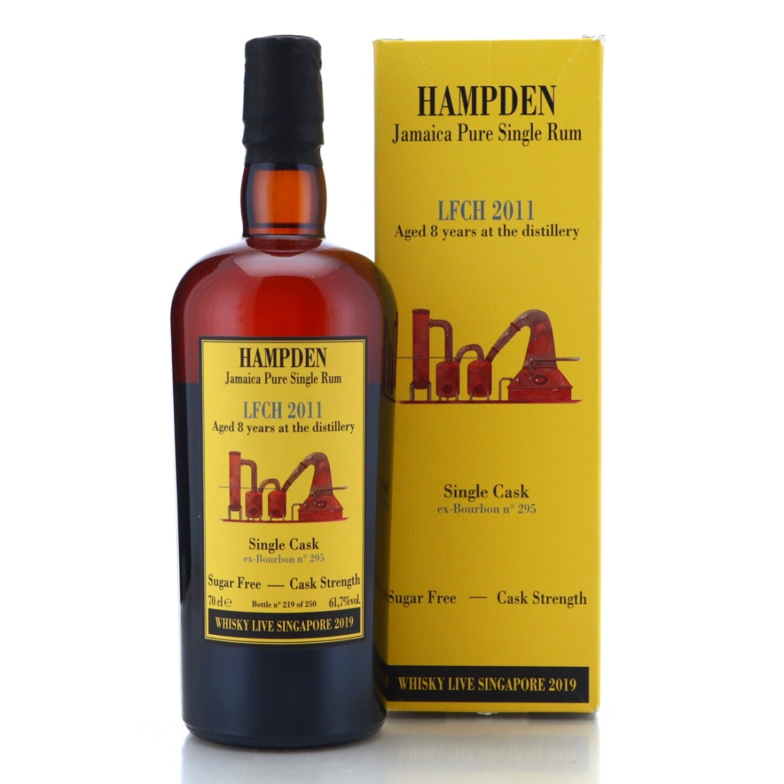 Image for Hampden LFCH 2011 Habitation Velier 8 Year Old