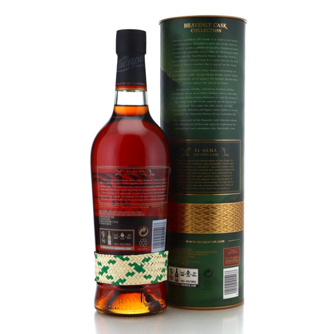 Image for Ron Zacapa Centenario Sistema Solera 23 Heavenly Cask Collection - El Alma