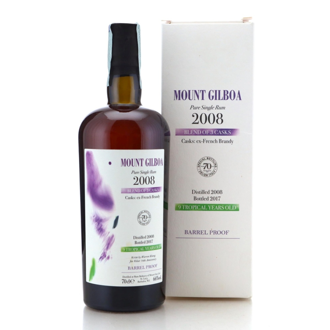Image for Mount Gilboa 2008 Blend of 3 Casks 9 Year Old - #108 by Warren Khong