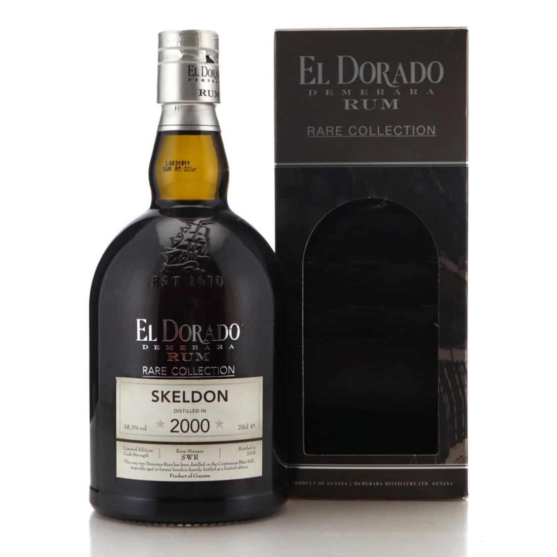 Image for Skeldon SWR 2000 El Dorado Rare Collection 18 Year Old