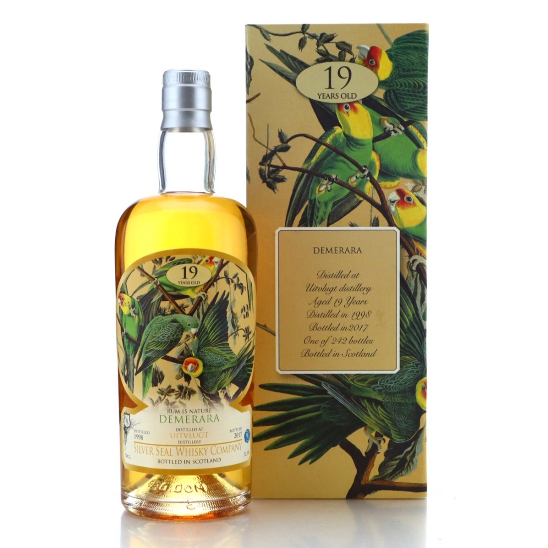 Image for Uitvlugt 1998 Rum is Nature 19 Year Old