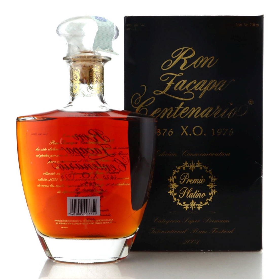 Image for Ron Zacapa Centenario XO Premio Platino