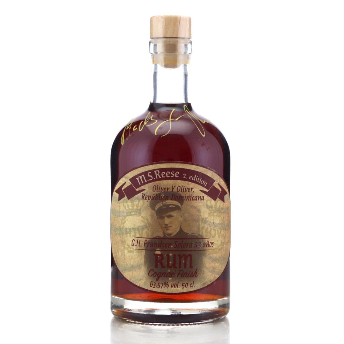 Oliver y Oliver M.S. Reese Edition No.2 - G.H. Frandsen Rum | Rum ...