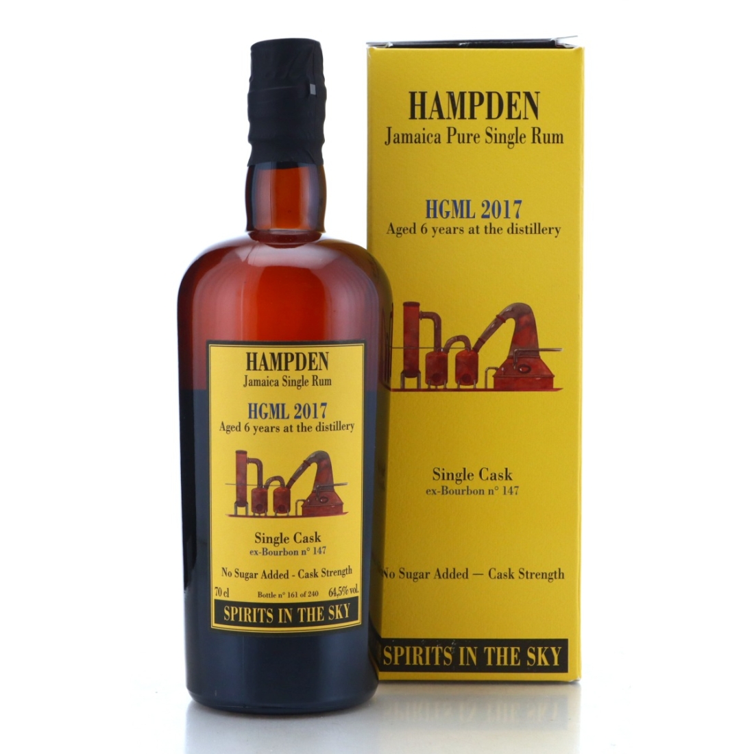 Image for Hampden HGML 2017 Habitation Velier 6 Year Old