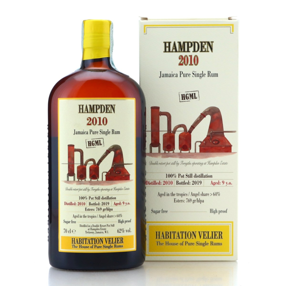 Image for Hampden HGML 2010 Habitation Velier 9 Year Old