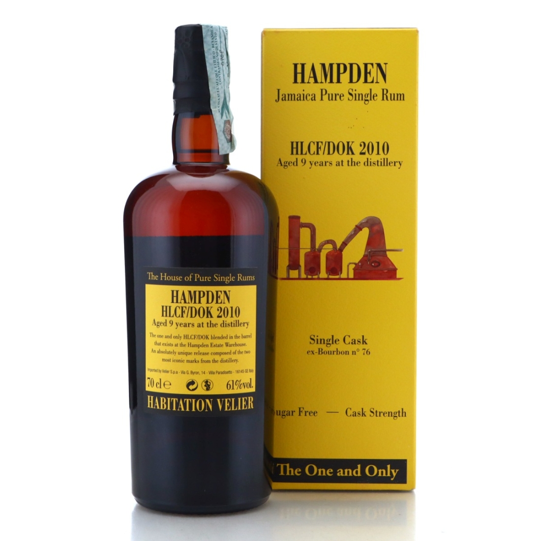 Image for Hampden HLCF/DOK 2010 Habitation Velier 9 Year Old