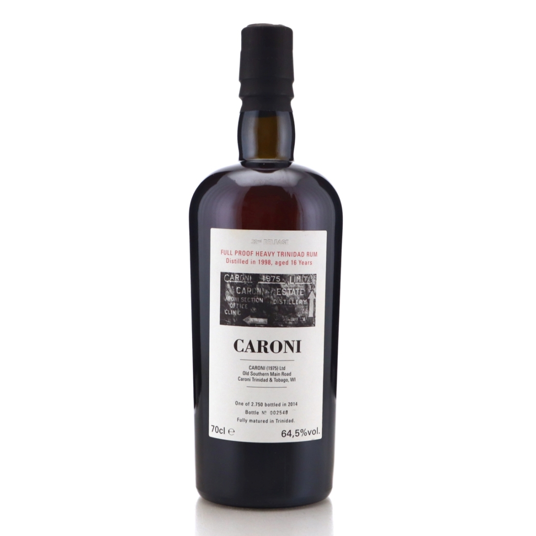 Image for Caroni 1998 Full Proof 16 Year Old Heavy