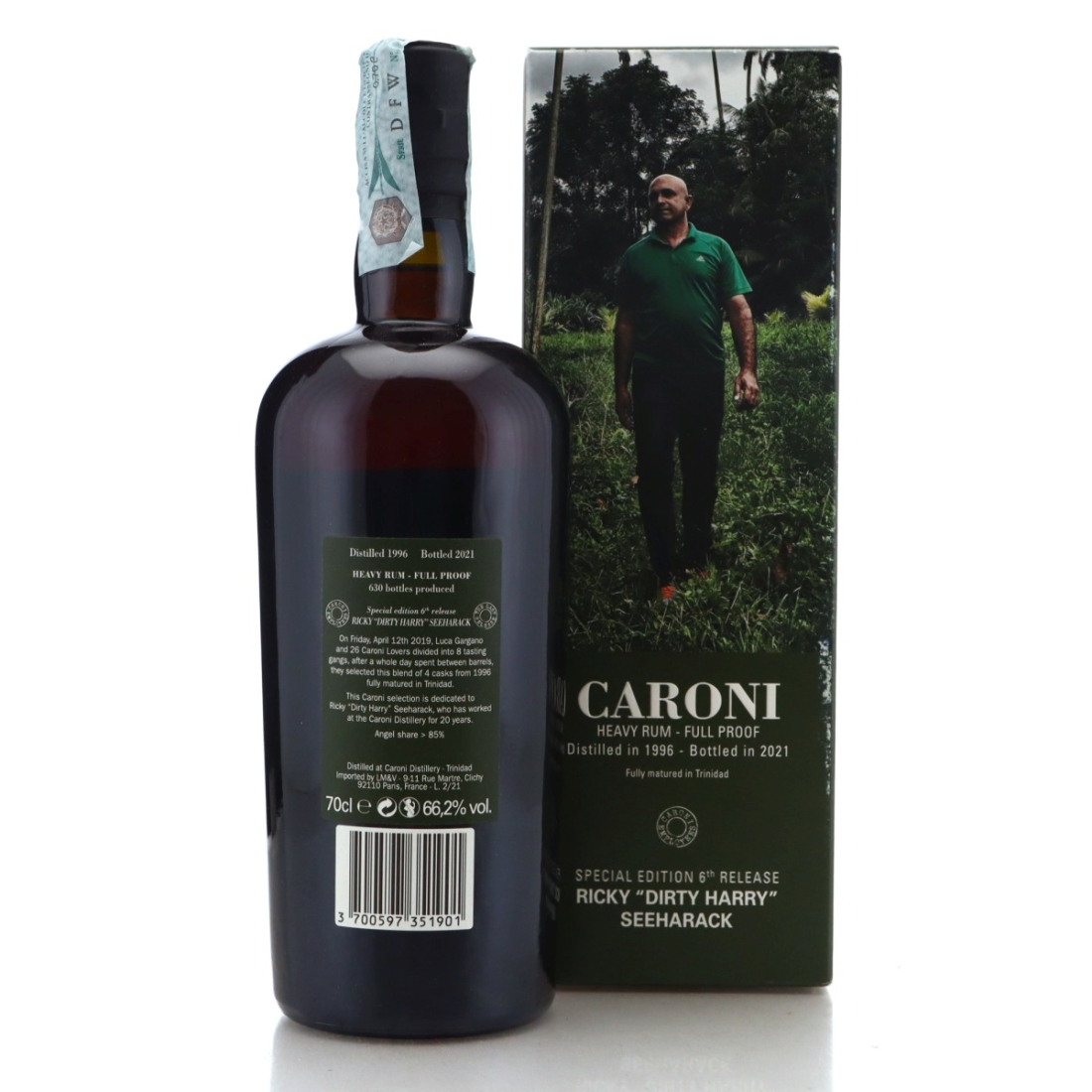 Image for Caroni 1996 Full Proof Heavy - Ricky "Dirty Harry" Seeharack